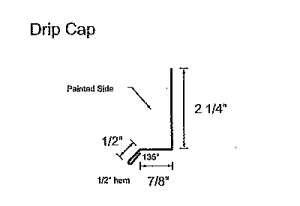 Drip Cap