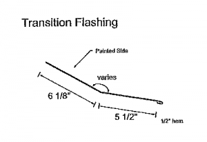 Transition Flashing