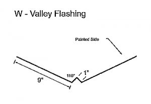 w-valley flashing