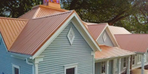 commercial metal roof projects and materials